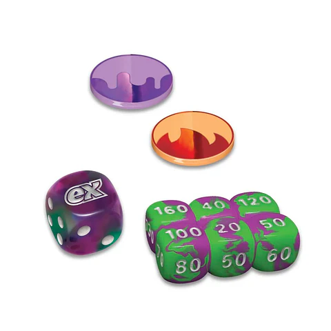 Set de Dados y Tokens de Shrouded Fable