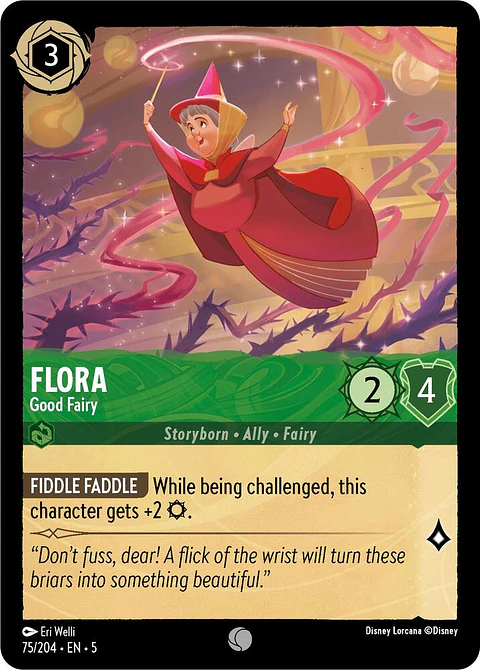 Flora - Good Fairy - 75/204 - Common 