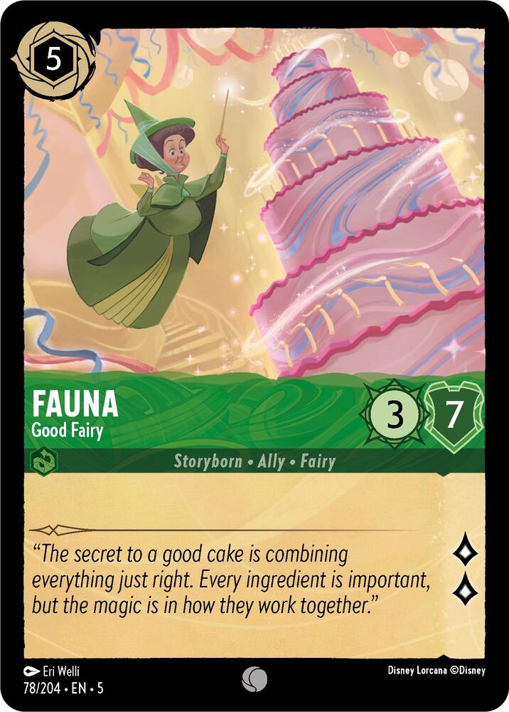 Fauna - Good Fairy - 78/204 - Common  1