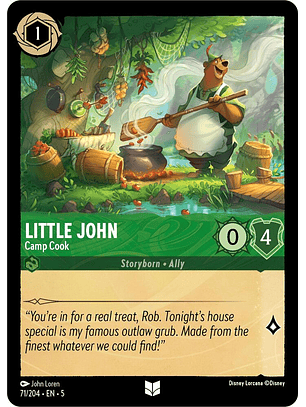 Little John - Camp Cook - 71/204 - Uncommon 