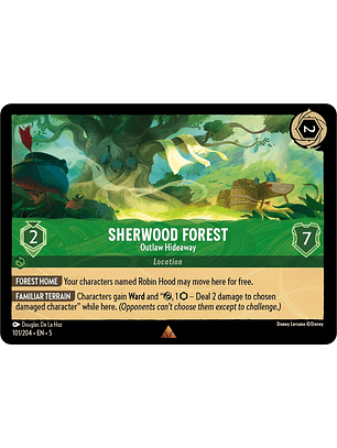 Sherwood Forest - Outlaw Hideaway - 101/204 - Rare