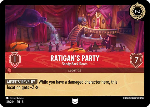 Ratigan's Party - Seedy Back Room - 136/204 - Uncommon 