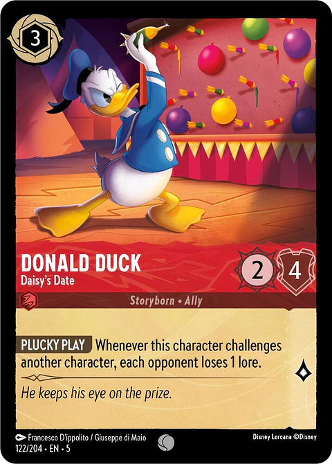 Donald Duck - Daisy's Date - 122/204 - Common 