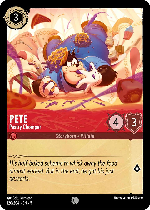 Pete - Pastry Chomper - 120/204 - Common 