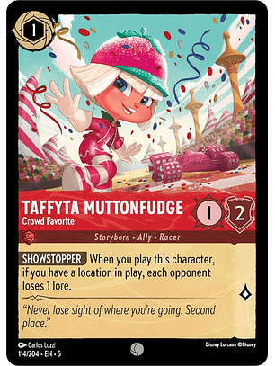 Taffyta Muttonfudge - Crowd Favorite - 114/204 - Common 