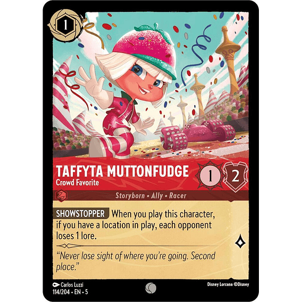 Taffyta Muttonfudge - Crowd Favorite - 114/204 - Common  1