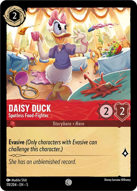 Daisy Duck - Spotless Food-Fighter - 111/204 - Common 