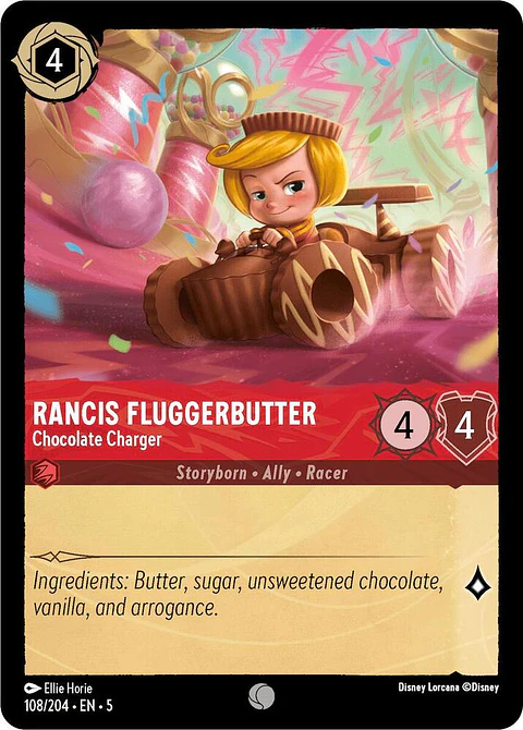 Rancis Fluggerbutter - Chocolate Charger - 108/204 - Common 
