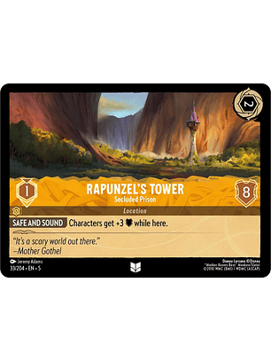 Rapunzel's Tower - Secluded Prison - 33/204 - Uncommon 