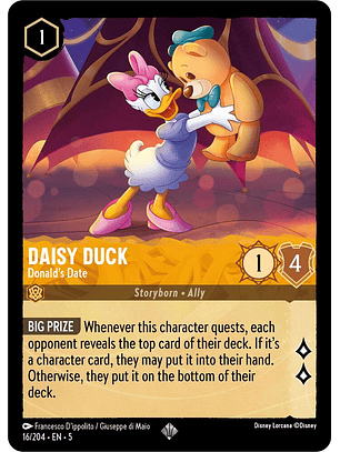 Daisy Duck - Donald's Date - 16/204 - Super Rare