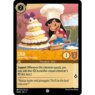 Lilo - Junior Cake Decorator - 8/204 - Common 