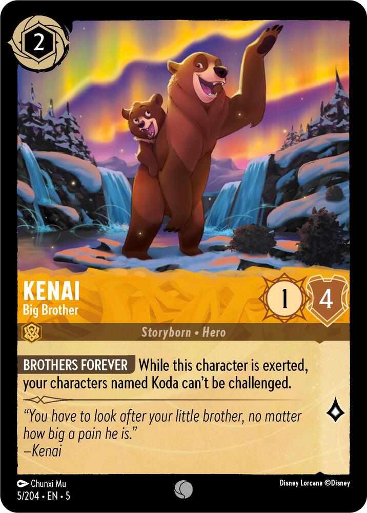 Kenai - Big Brother - 5/204 - Common  1
