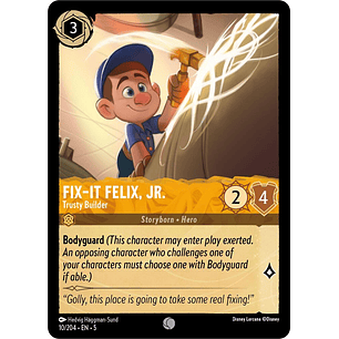 Fix-It Felix, Jr. - Trusty Builder - 10/204 - Common 