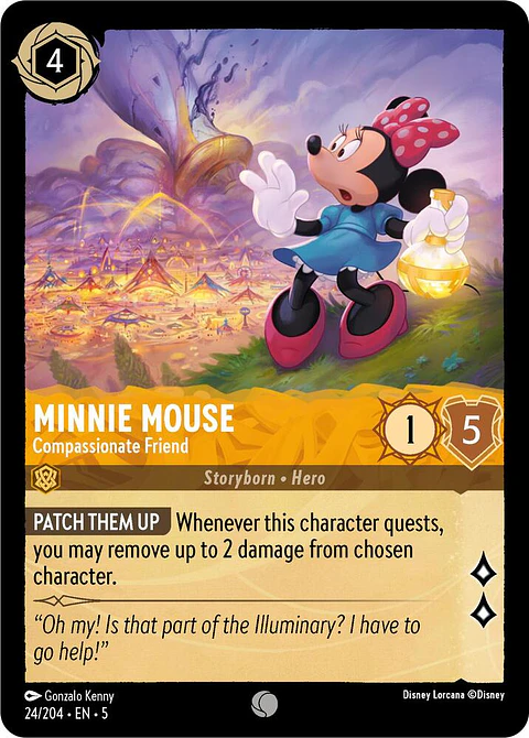 Minnie Mouse - Compassionate Friend - 24/204 - Common 