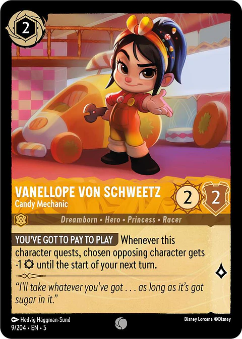 Vanellope von Schweetz - Candy Mechanic - 9/204 - Common 