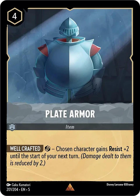 Plate Armor - 201/204 - Rare 