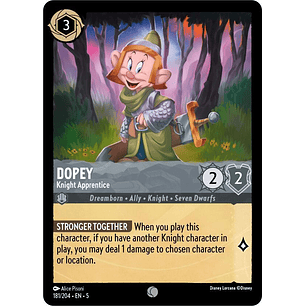 Dopey - Knight Apprentice - 181/204 - Common 