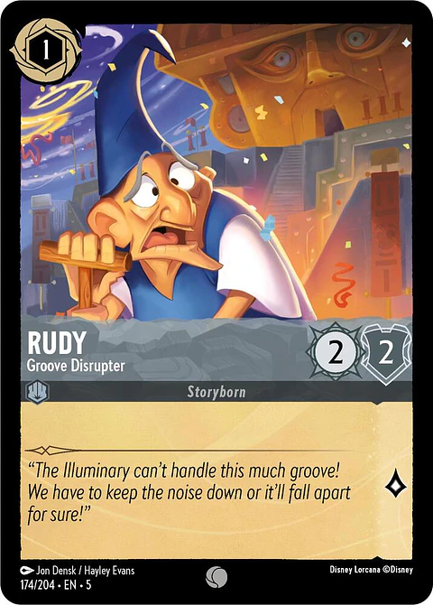 Rudy - Groove Disrupter - 174/204 - Common 