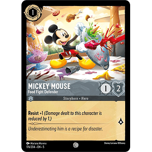 Mickey Mouse - Food Fight Defender - 176/204 - Common 