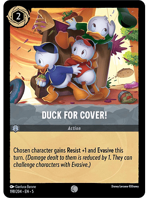 Duck for Cover! - 198/204 - Common 
