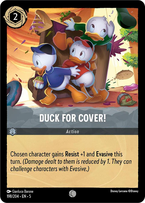 Duck for Cover! - 198/204 - Common 