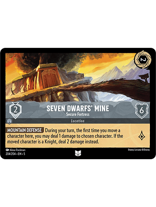 Seven Dwarfs' Mine - Secure Fortress - 204/204 - Uncommon