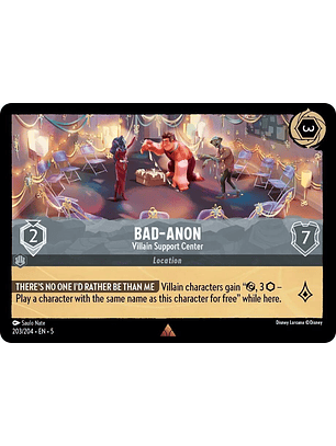 Bad-Anon - Villain Support Center - 203/204 - Rare 