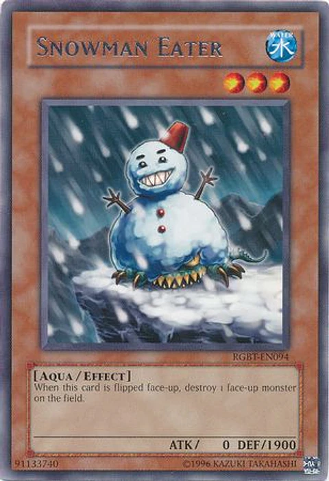 Snowman Eater - RGBT-EN094 - Rare 