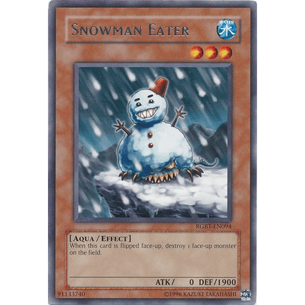 Snowman Eater - RGBT-EN094 - Rare 