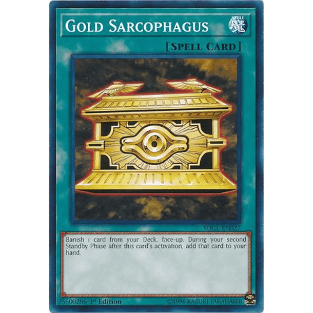 Gold Sarcophagus - SDCL-EN027 - Common