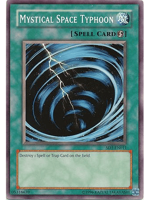 Mystical Space Typhoon - SD1-EN011 - Common