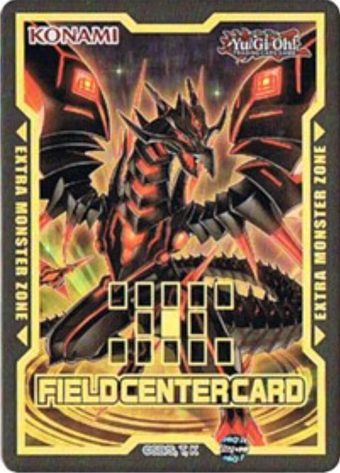 Field Center Token: Darkness Metal, the Dragon of Dark Steel (Back to Duel) 