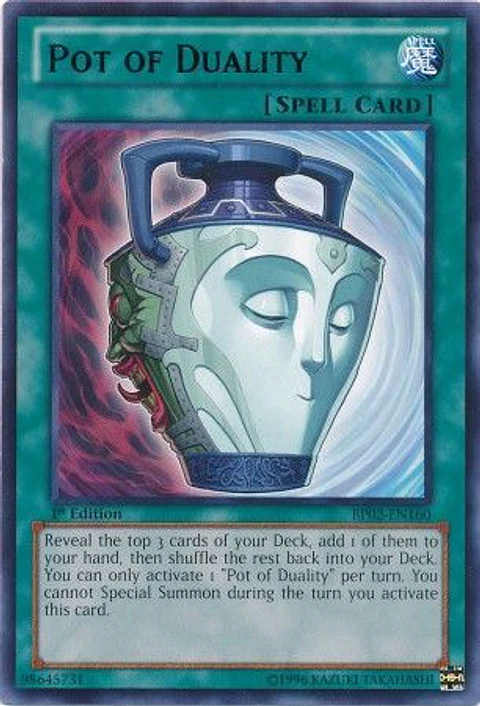 Pot of Duality - BP02-EN160 - Rare