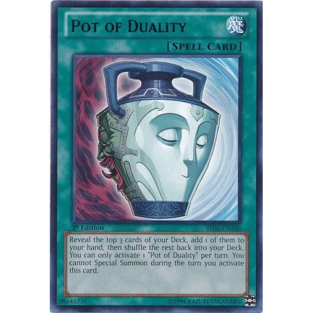Pot of Duality - BP02-EN160 - Rare