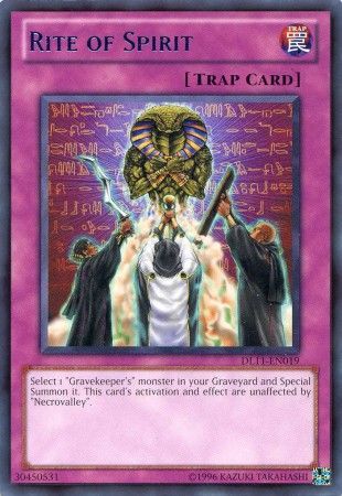 Rite of Spirit - DL11-EN019 - Rare 1