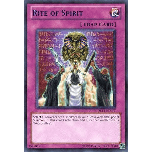 Rite of Spirit - DL11-EN019 - Rare