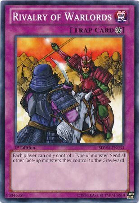 Rivalry of Warlords - SDWA-EN033 - Common (jugada)