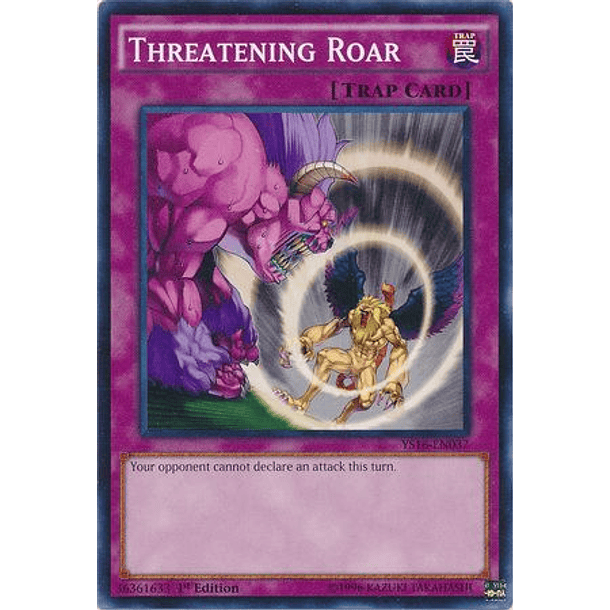 Threatening Roar - YS16-EN037 - Common