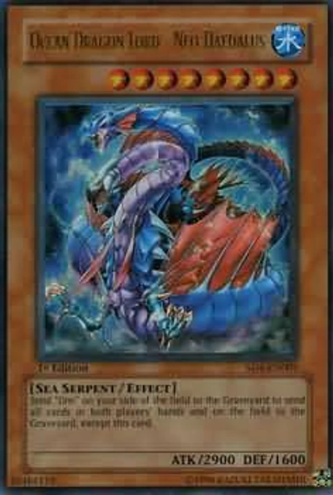 Ocean Dragon Lord - Neo Daedalus - SD4-EN001 - Ultra Rare (español)