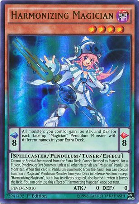 Harmonizing Magician - PEVO-EN010 - Ultra Rare 