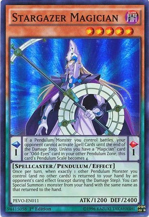 Stargazer Magician - PEVO-EN011 - Super Rare