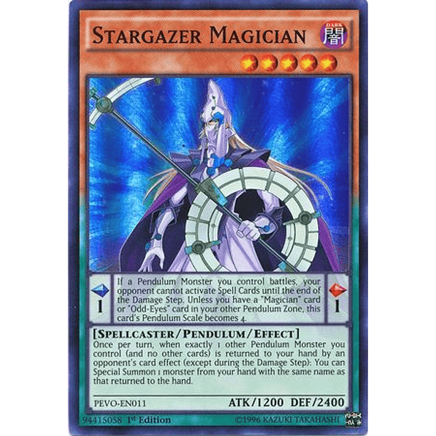 Stargazer Magician - PEVO-EN011 - Super Rare