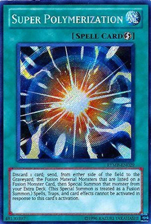Super Polymerization - RYMP-EN029 - Secret Rare 1st Edition