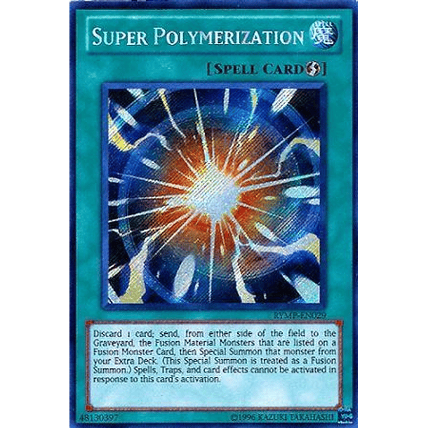 Super Polymerization - RYMP-EN029 - Secret Rare 1st Edition