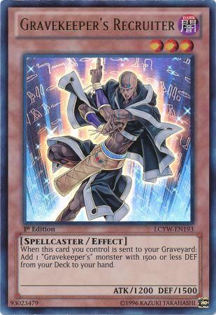 Gravekeeper's Recruiter - LCYW-EN193 - Ultra Rare  1