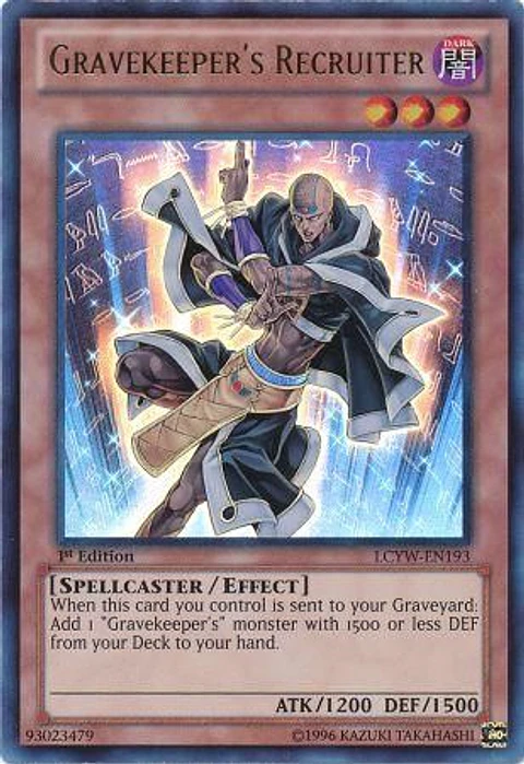 Gravekeeper's Recruiter - LCYW-EN193 - Ultra Rare 
