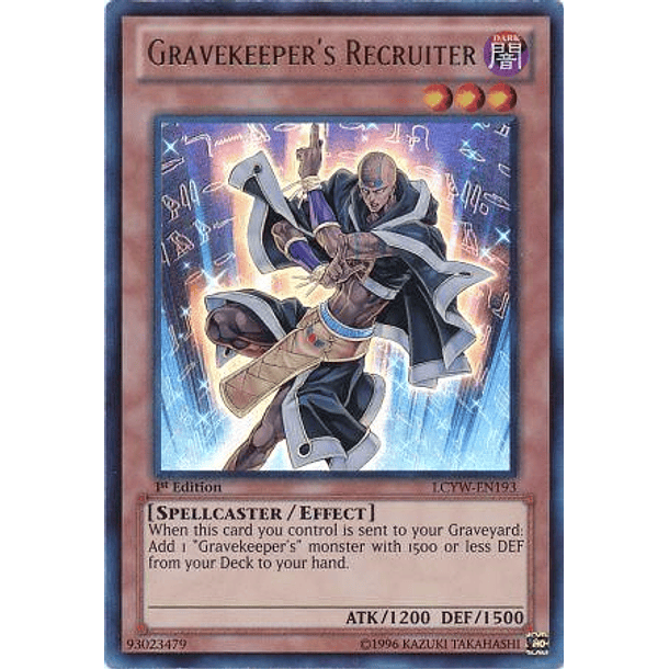 Gravekeeper's Recruiter - LCYW-EN193 - Ultra Rare 