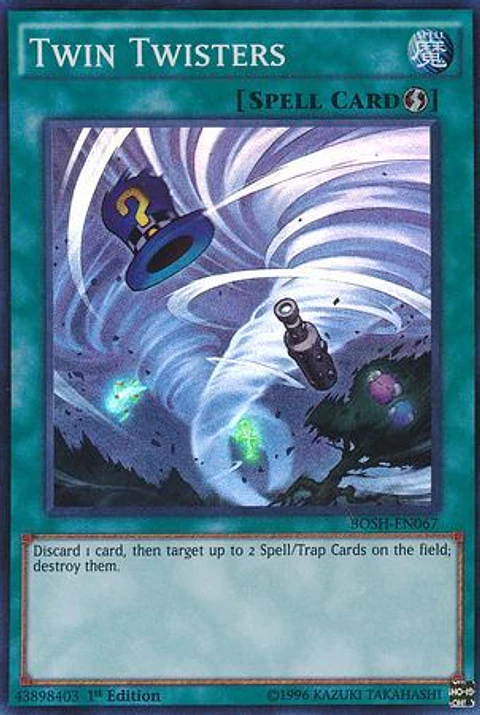 Twin Twisters - BOSH-EN067 - Super Rare (español)