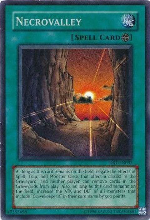 Necrovalley - DR1-EN032 - Super Rare