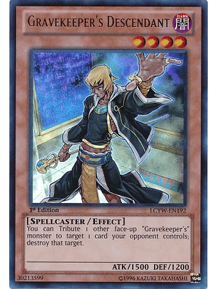 Gravekeeper's Descendant - LCYW-EN192 - Ultra Rare